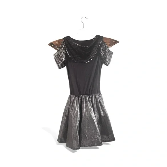 Amscan Black and Gold Knight Warrior Costume Dress - Picture 4 of 4